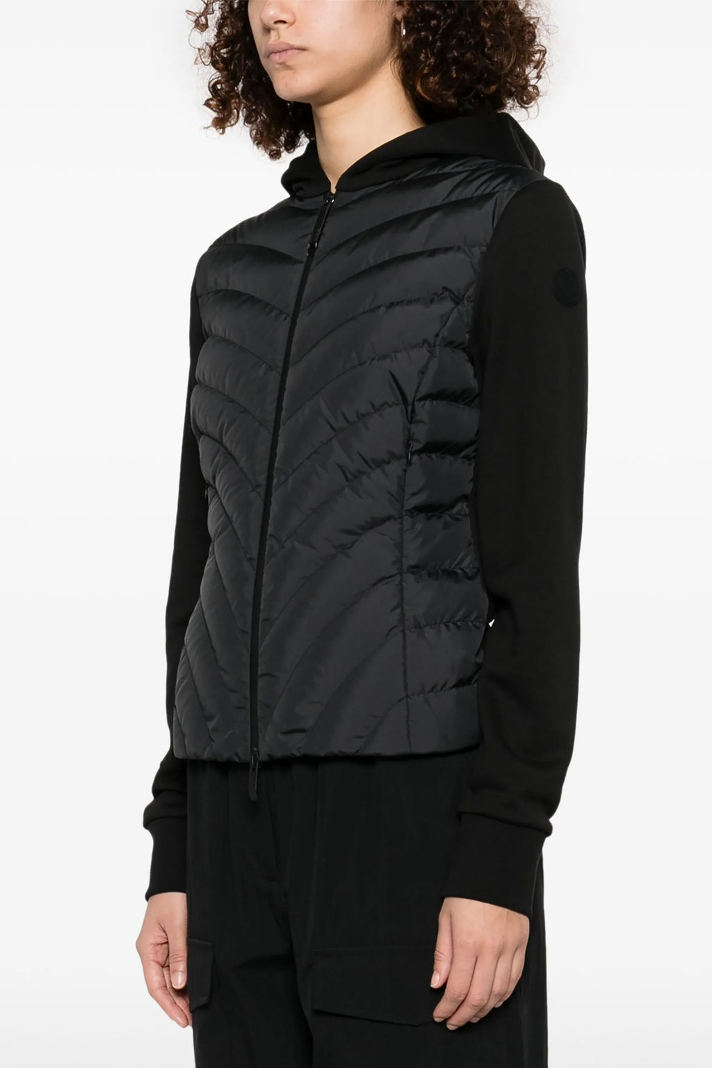MONCLER 'Zip Up' hoodie For Women 100% cotton