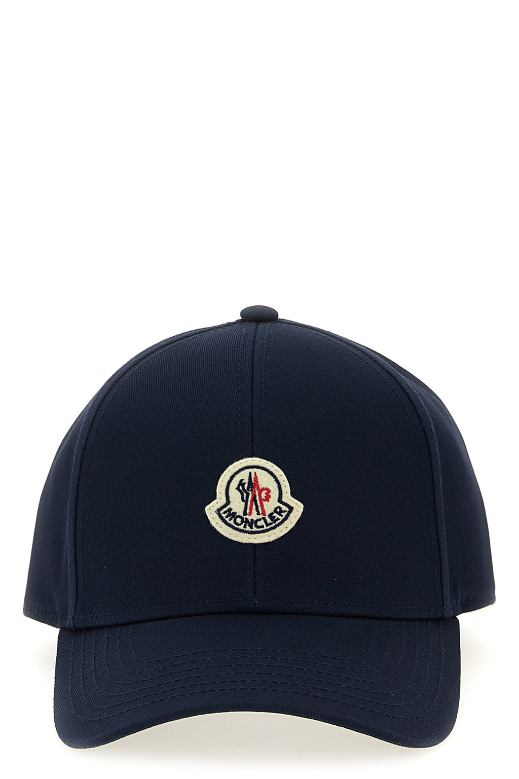 MONCLER Logo patch cap For Men 100% cotton