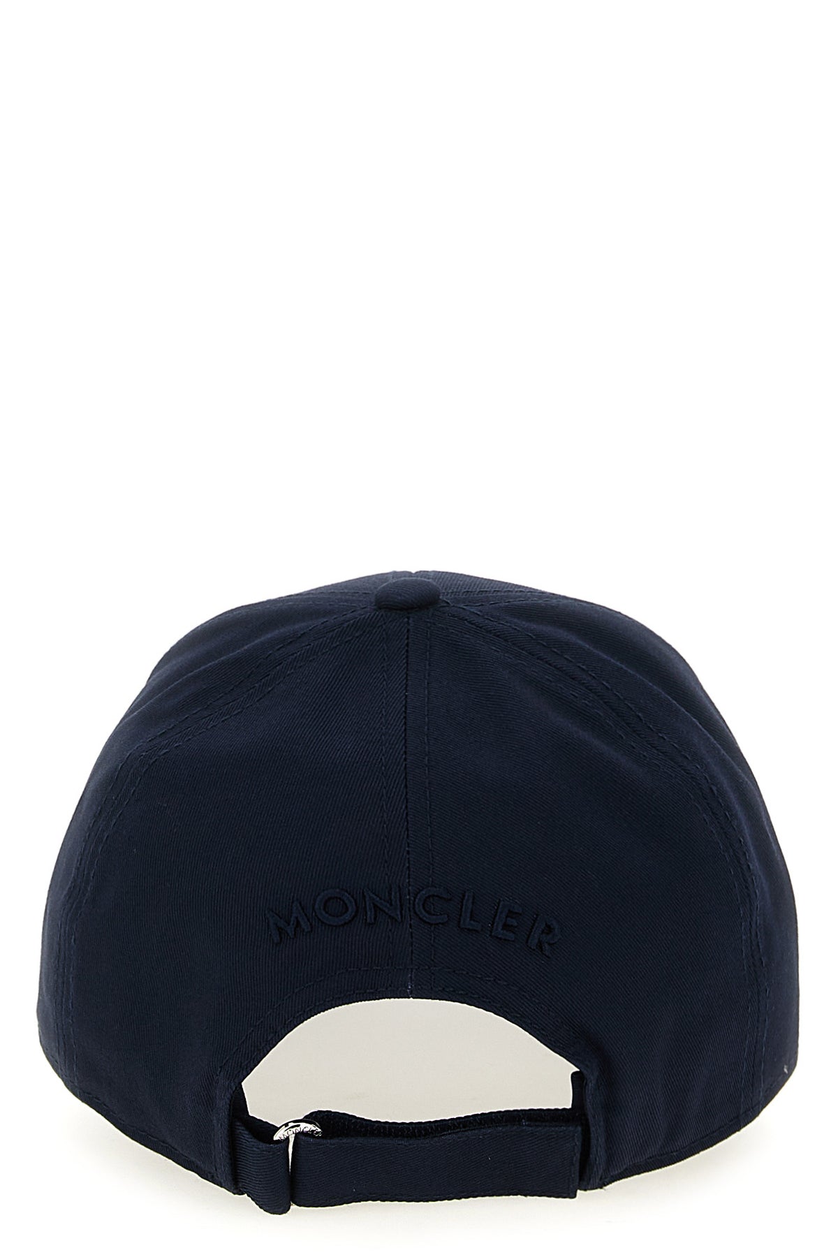 MONCLER Logo patch cap For Men 100% cotton