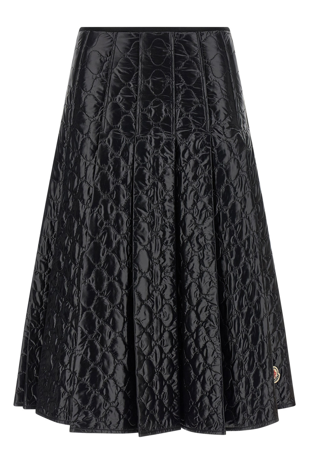 MONCLER Laqué nylon skirt For Women 100% polyamide
