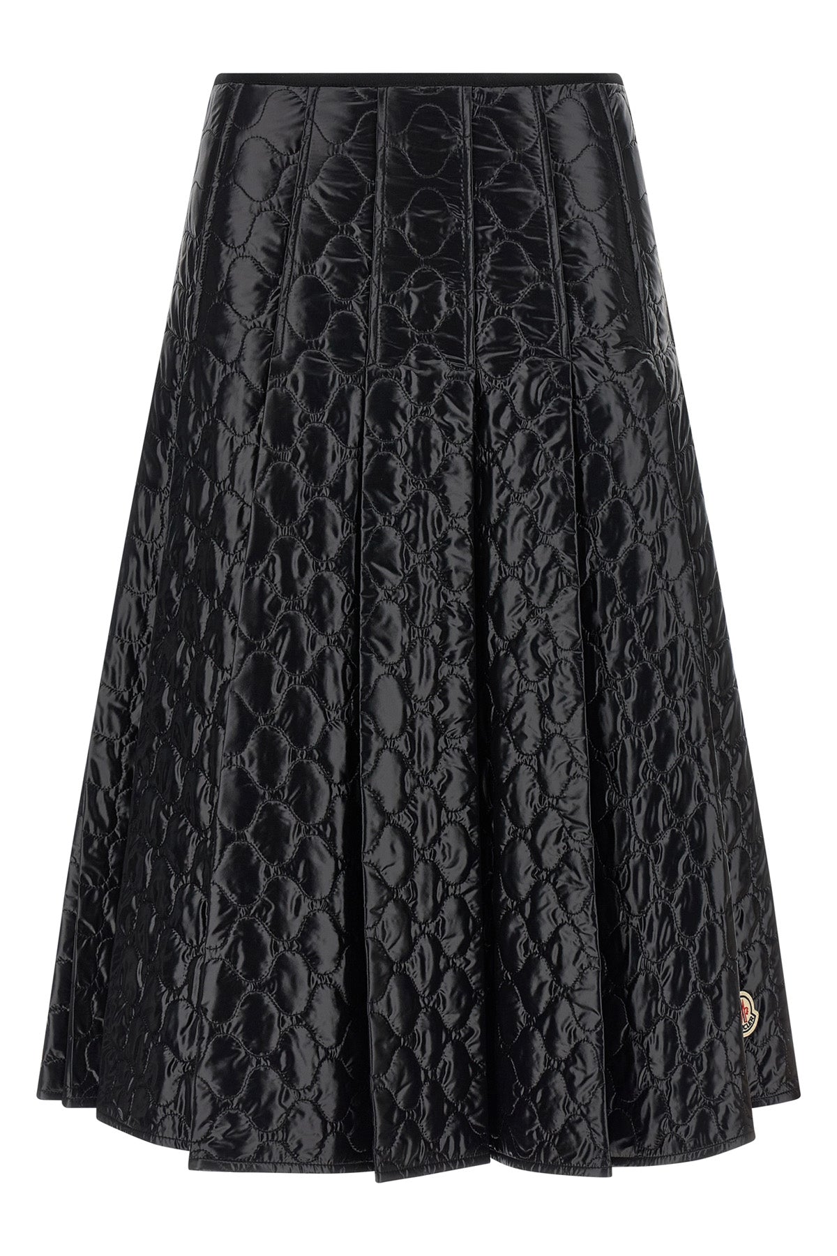 MONCLER Laqué nylon skirt For Women 100% polyamide