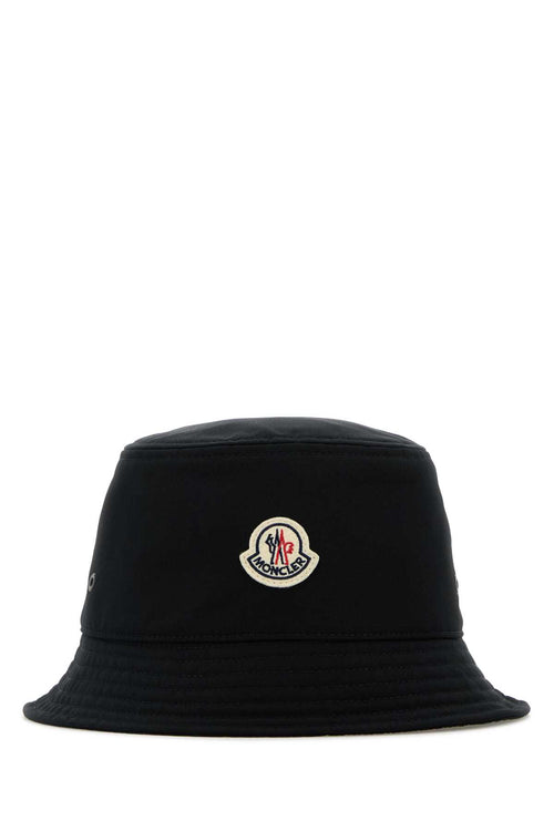 MONCLER BUCKET HAT For Women Exterior: 85% Polyester 15% Cotton Lining: 100% Cotton