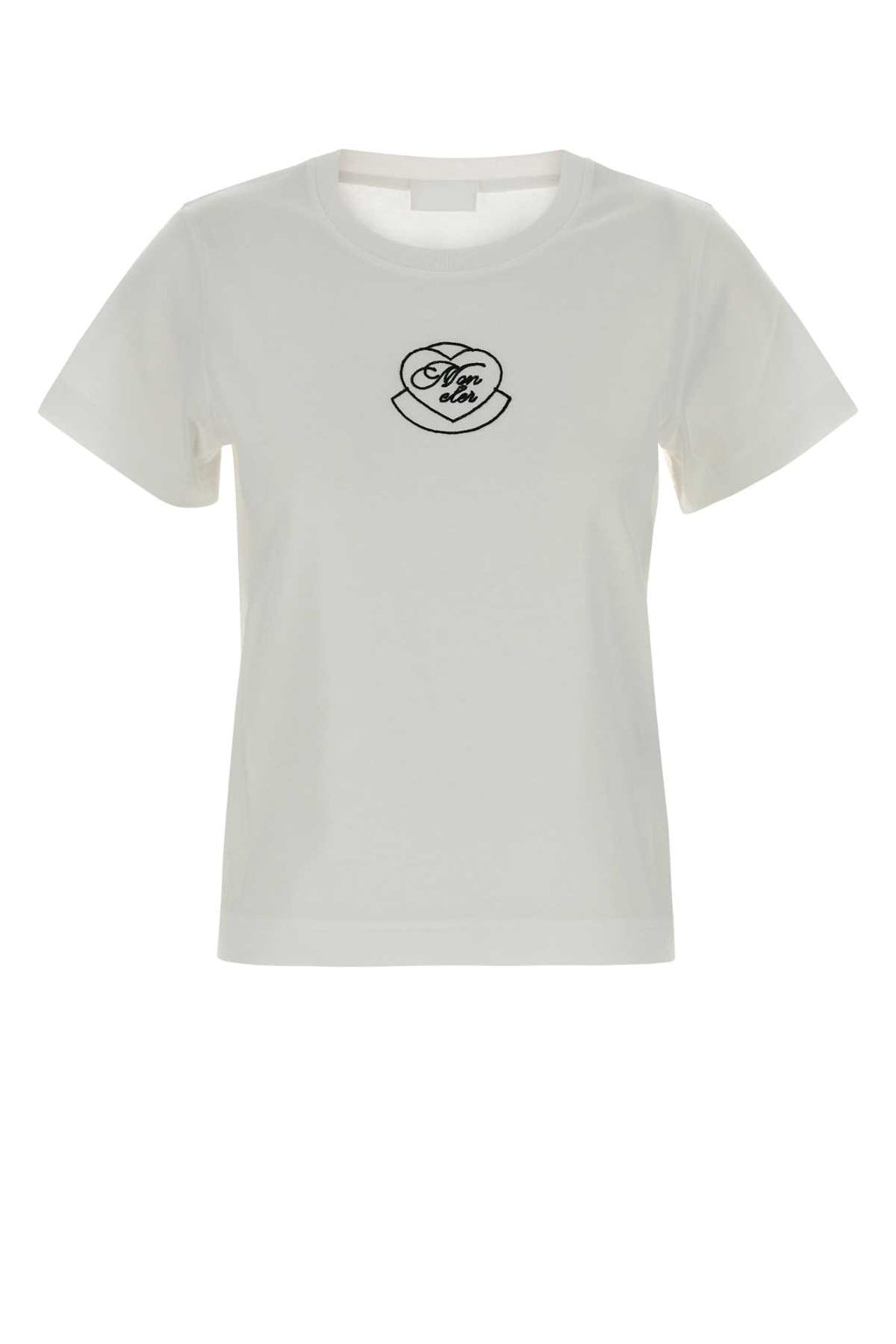 MONCLER SS T-SHIRT For Women Exterior: 100% Cotton