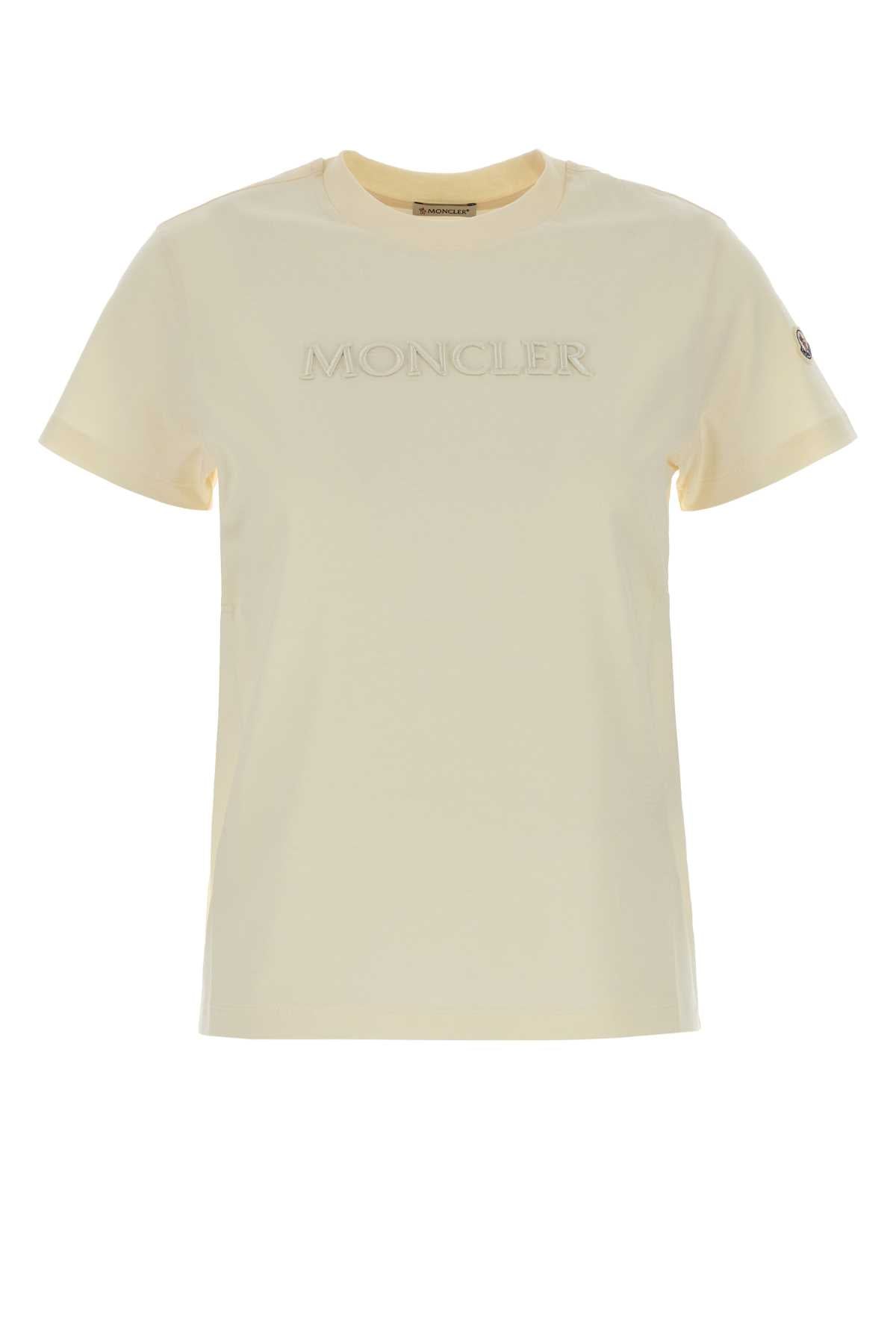 MONCLER SS T-SHIRT For Women Exterior: 100% Cotton