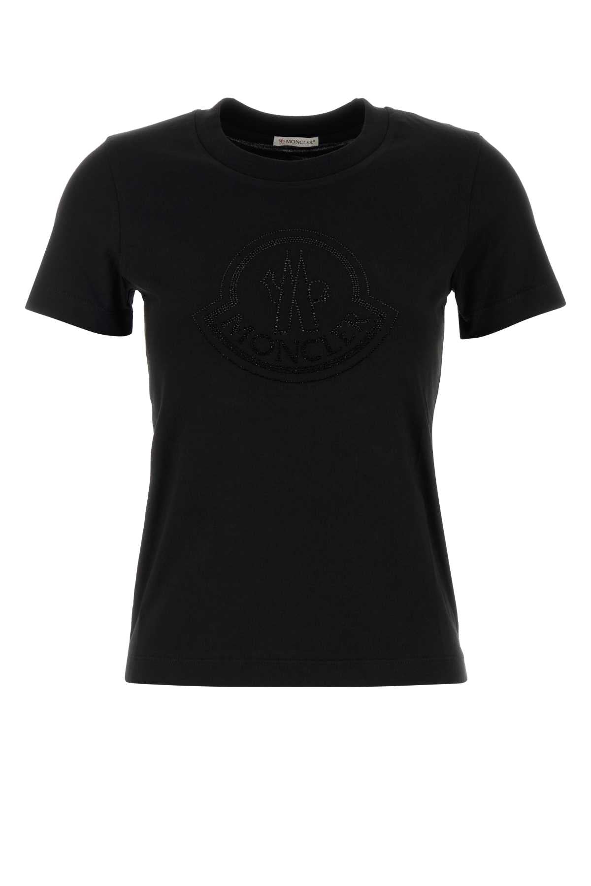 MONCLER SS T-SHIRT For Women Exterior: 100% Cotton