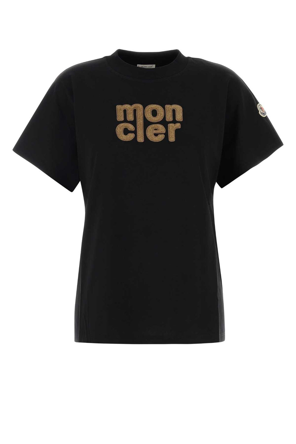 MONCLER SS T-SHIRT For Women Exterior: 100% Cotton