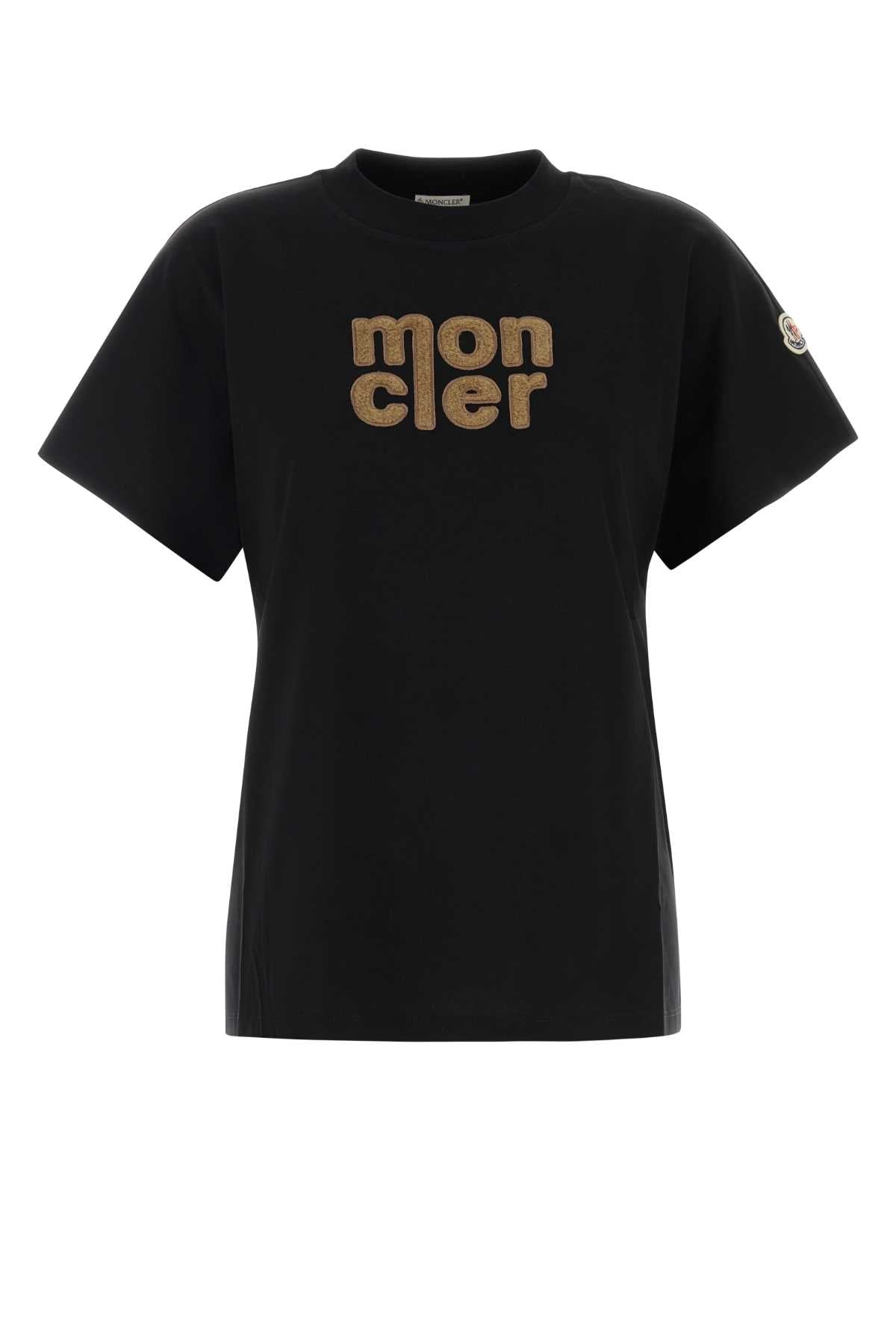 MONCLER SS T-SHIRT For Women Exterior: 100% Cotton