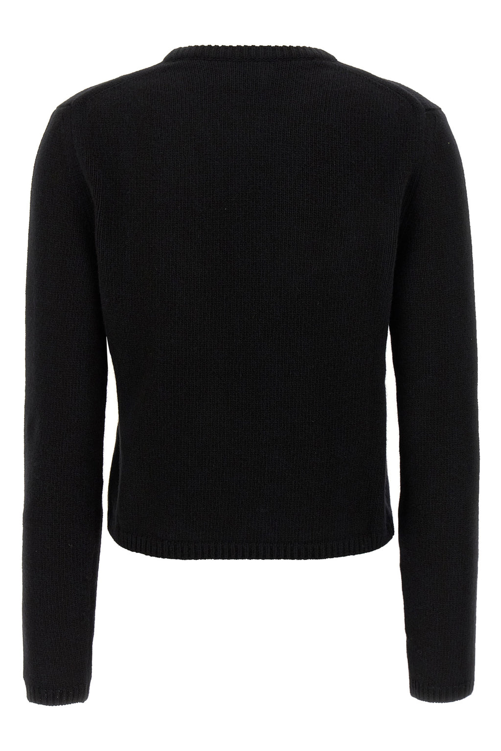 MONCLER Chenille logo sweater For Women 90% virgin wool 10% cachemire
