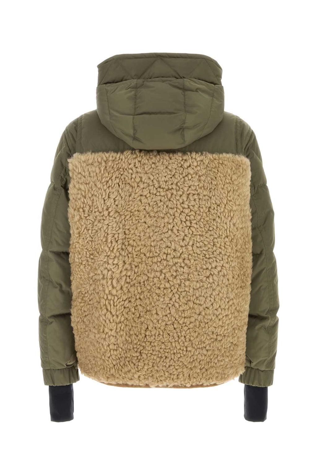 MONCLER GRENOBLE GIRFFORD JACKET For Men Exterior 1: 100% Polyester Exterior 2: 100% Shearling Lining: 100% Nylon Padding: 90% Down 10% Feather