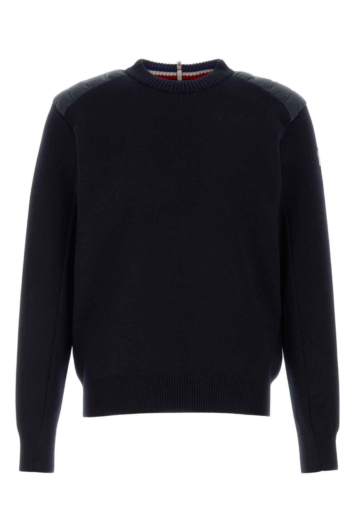MONCLER GRENOBLE CREW NECK For Men Exterior: 95% Virgin wool 5% Nylon