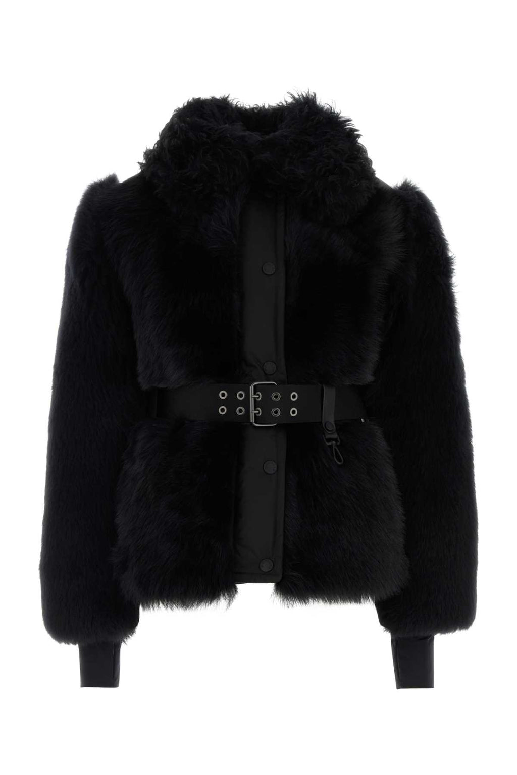 MONCLER GRENOBLE VALDIVIAN JACKET For Women Exterior: 100% Fur 100% Polyester Lining: 100% Nylon Padding: 90% Down 10% Feather