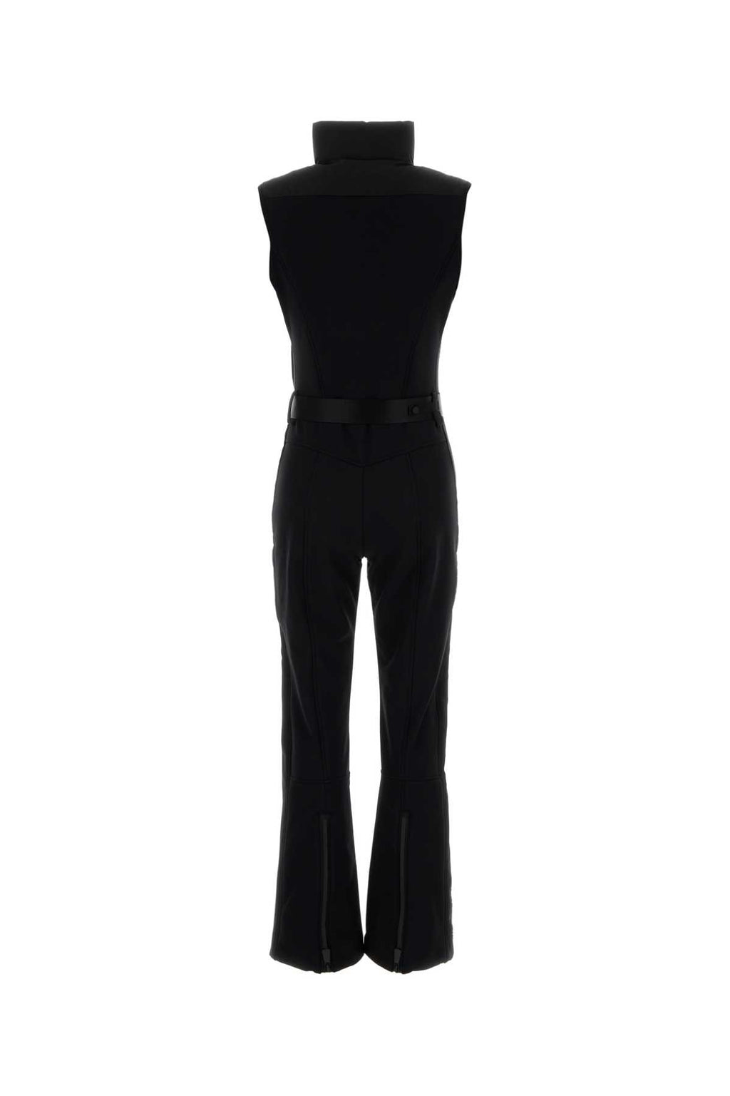 MONCLER GRENOBLE SKI SUIT For Women Exterior: 68% Polyester 24% Nylon 8% Elastane Lining: 89% Polyester 11% Elastane Padding: 90% Down 10% Feather