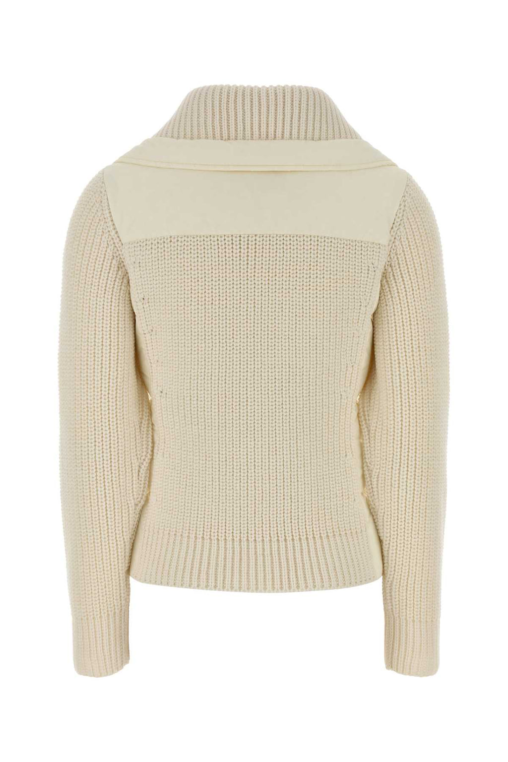 MONCLER GRENOBLE CARDIGAN For Women Exterior: 100% Wool Lining: 100% Polyester Padding: 90% Down 10% Feather