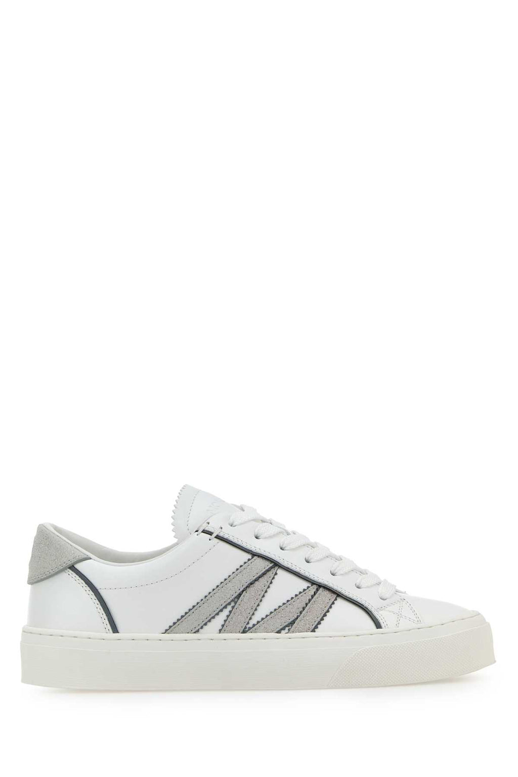 MONCLER MONACO2 LOW TOP SNEAKERS For Women Exterior: 100% Calf Interior: 100% Leather 100% Fabric Sole: Rubber