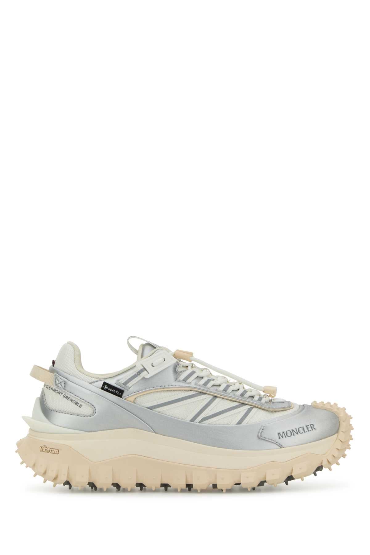 MONCLER TRAILGRIP GTX LOW TOP SNEAKERS For Women Exterior: 100% Calf 100% Polyester Interior: 100% Nylon Sole: Rubber