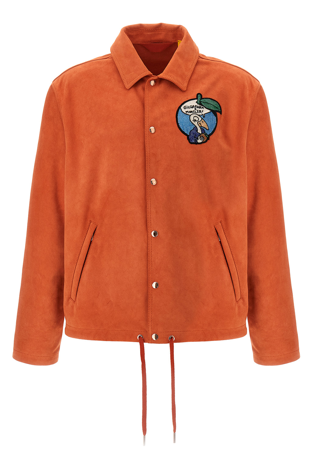 MONCLER GENIUS Moncler x GilgaFarm 'Navel' jacket by DonaldGlover For Men 100% leather