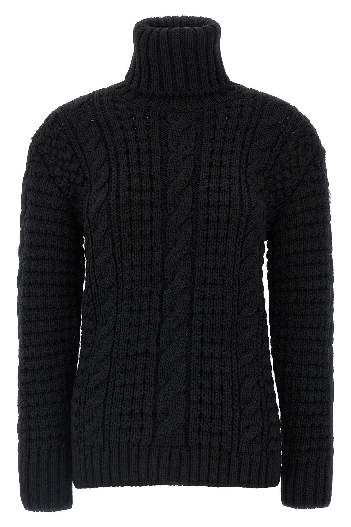 MONCLER GENIUS Moncler x Edward Enninful tricot turtleneck sweater For Women 100% virgin wool