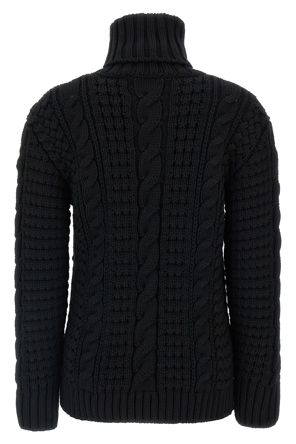 MONCLER GENIUS Moncler x Edward Enninful tricot turtleneck sweater For Women 100% virgin wool