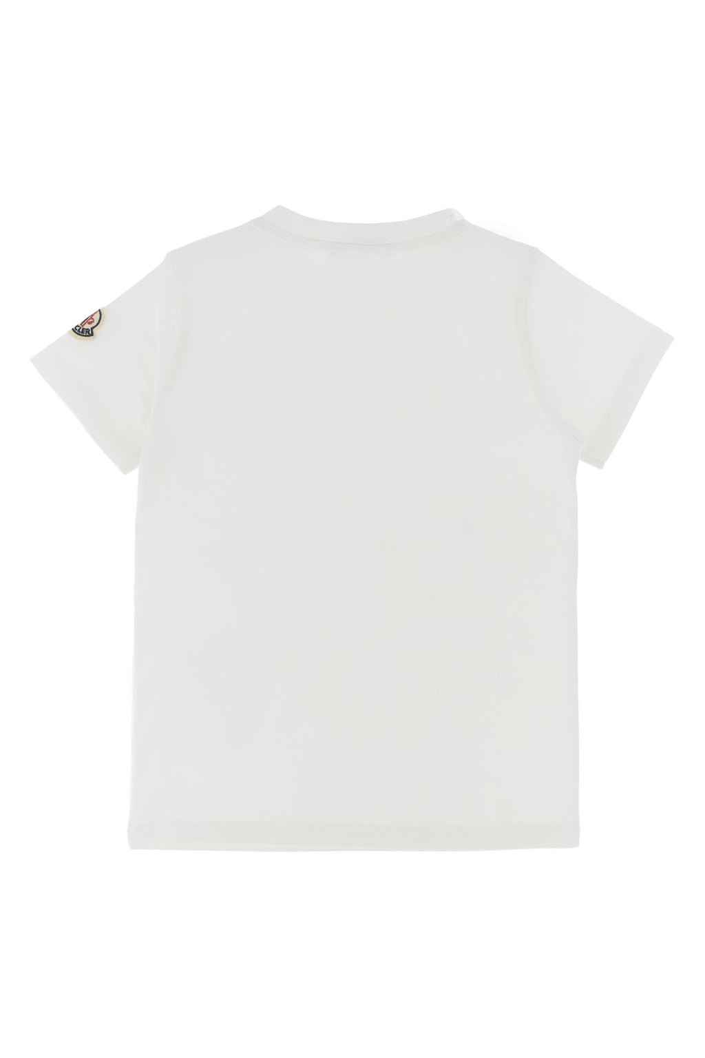 MONCLER ENFANT Logo embroidery t-shirt For Unisex baby 92% cotton, 8% elastane