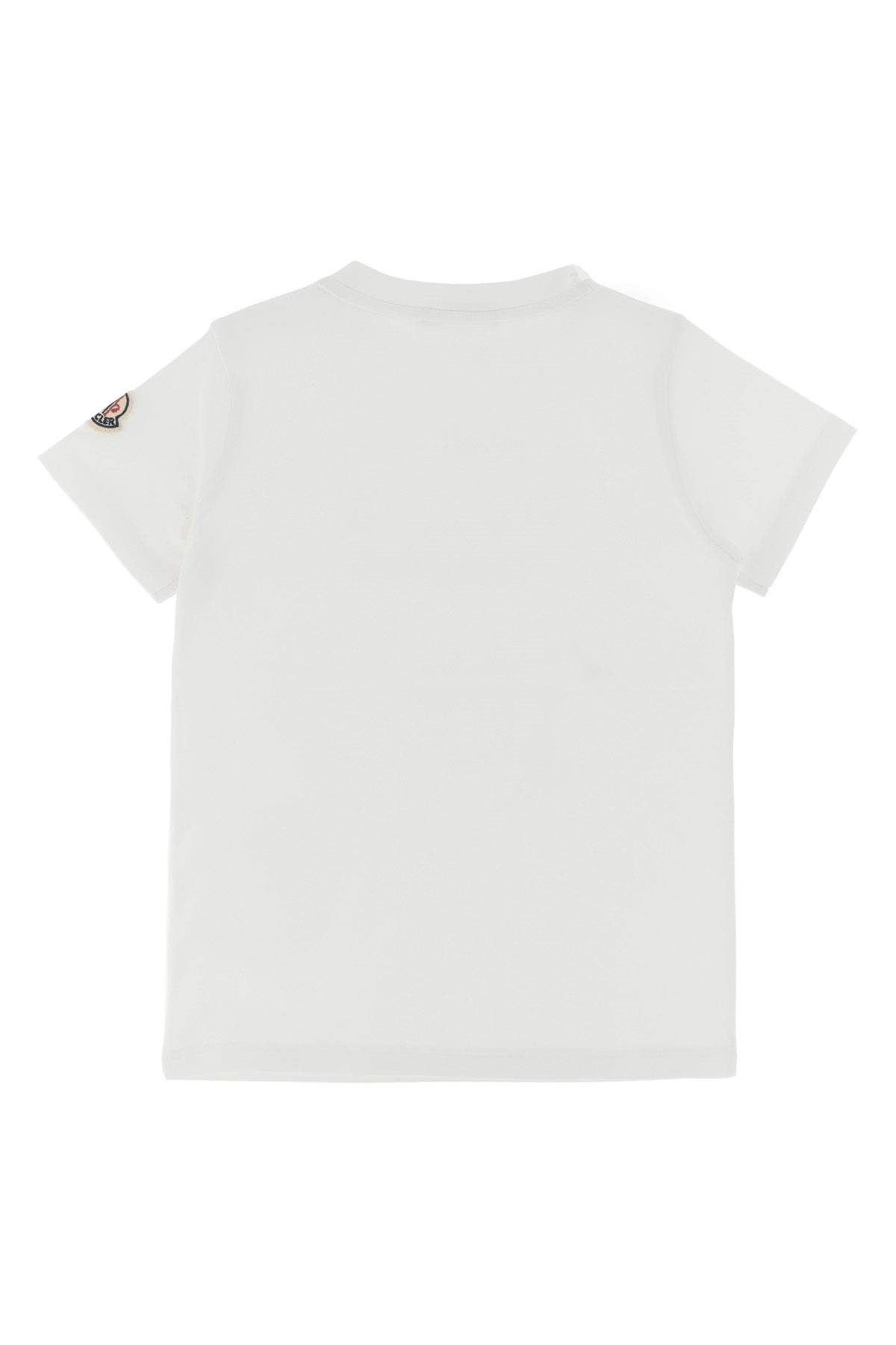 MONCLER ENFANT Logo embroidery t-shirt For Unisex baby 92% cotton, 8% elastane