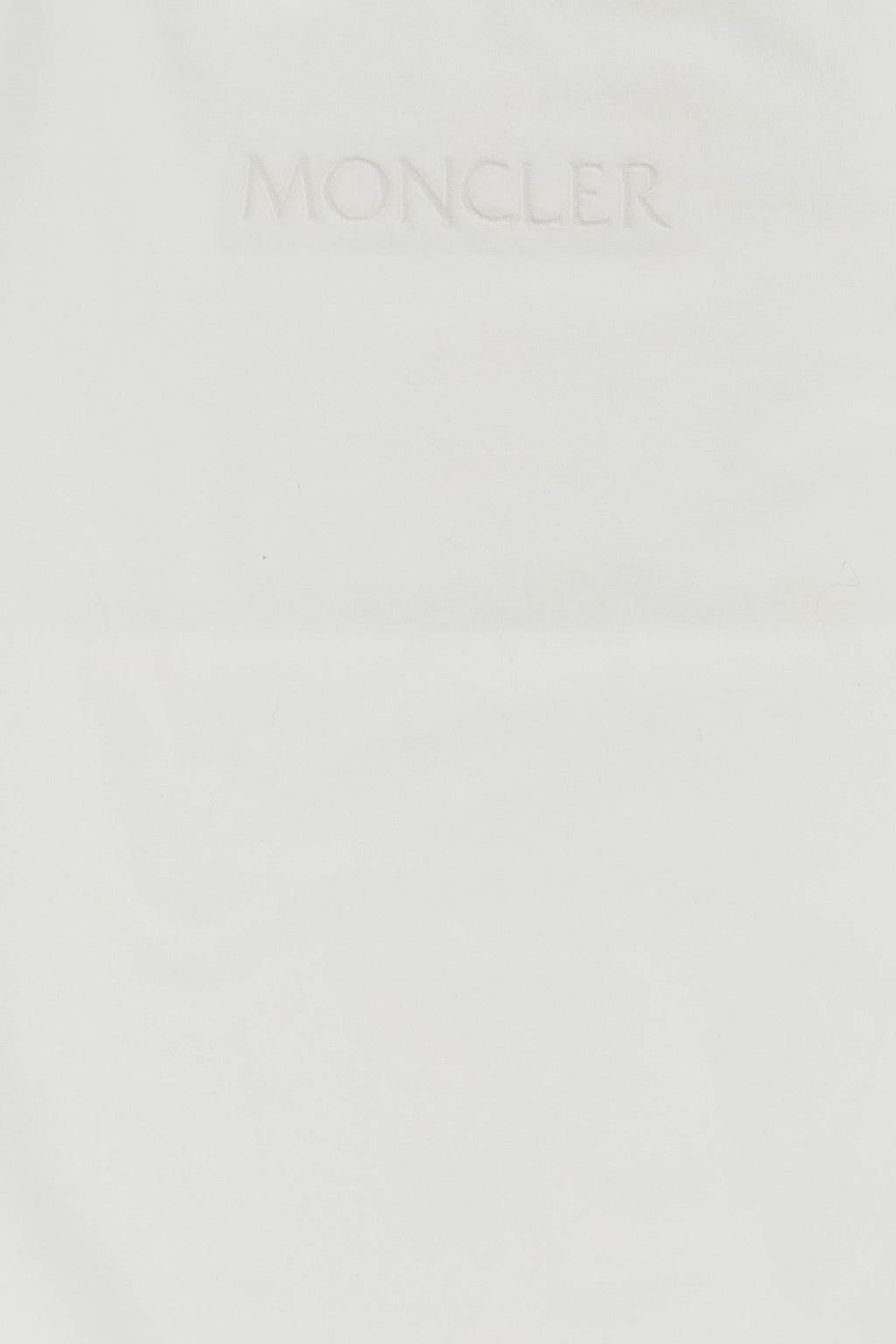 MONCLER ENFANT Logo embroidery t-shirt For Unisex baby 92% cotton, 8% elastane