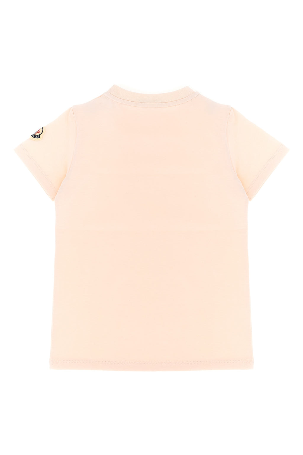 MONCLER ENFANT Logo embroidery t-shirt For Unisex baby 92% cotton, 8% elastane