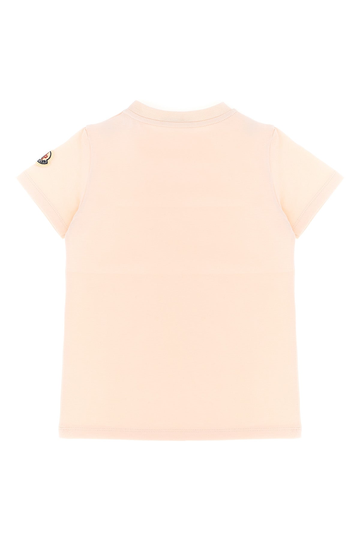MONCLER ENFANT Logo embroidery t-shirt For Unisex baby 92% cotton, 8% elastane