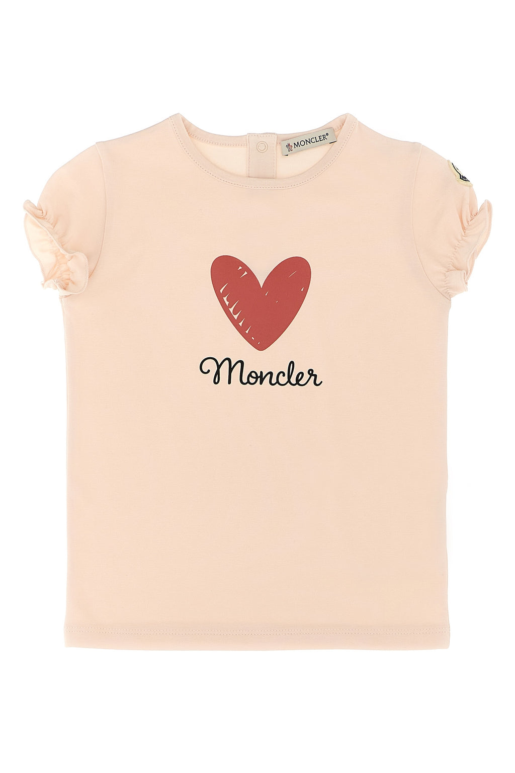 MONCLER ENFANT Printed T-shirt For Baby girl 92% cotton, 8% elastane