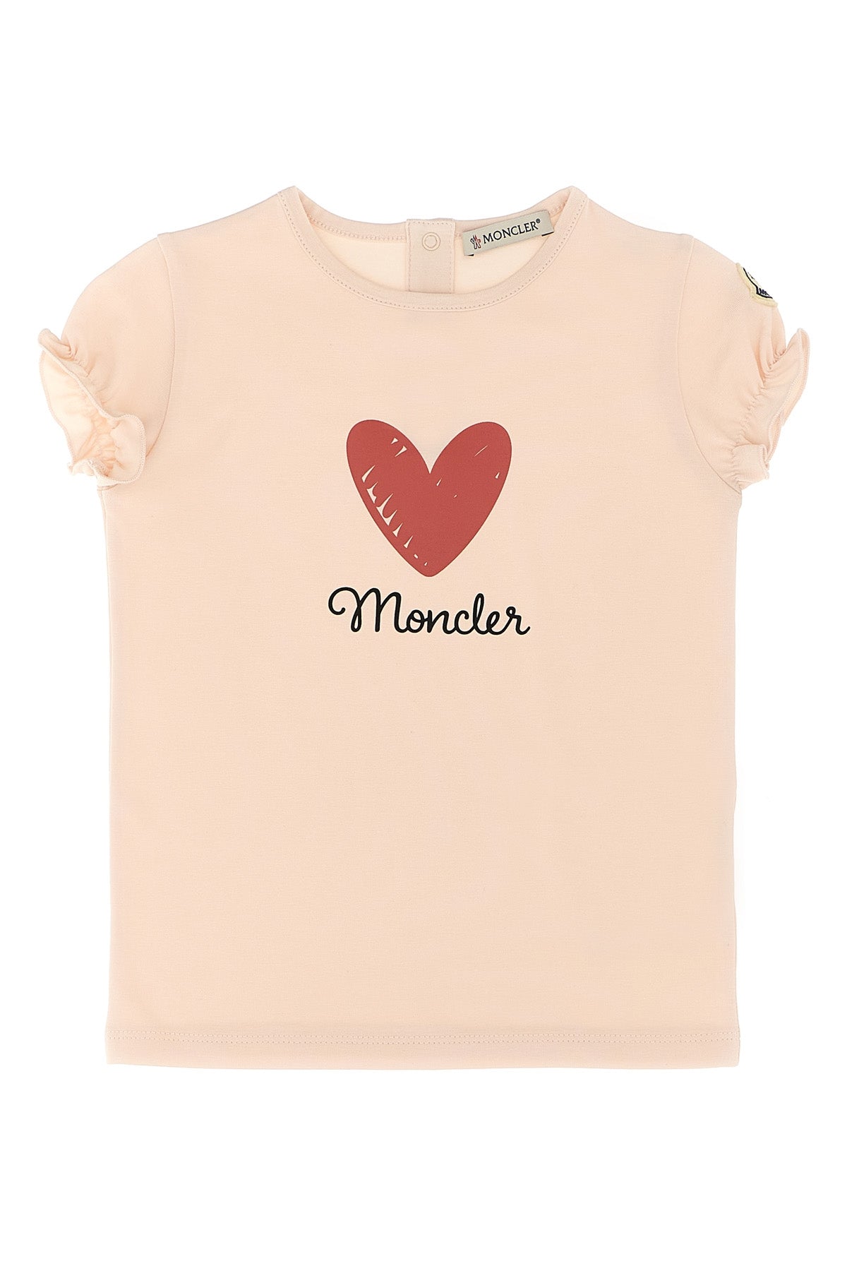 MONCLER ENFANT Printed T-shirt For Baby girl 92% cotton, 8% elastane