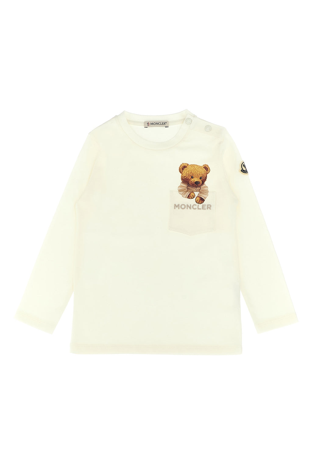 MONCLER ENFANT Pocket T-shirt For Baby girl 92% cotton, 8% elastane