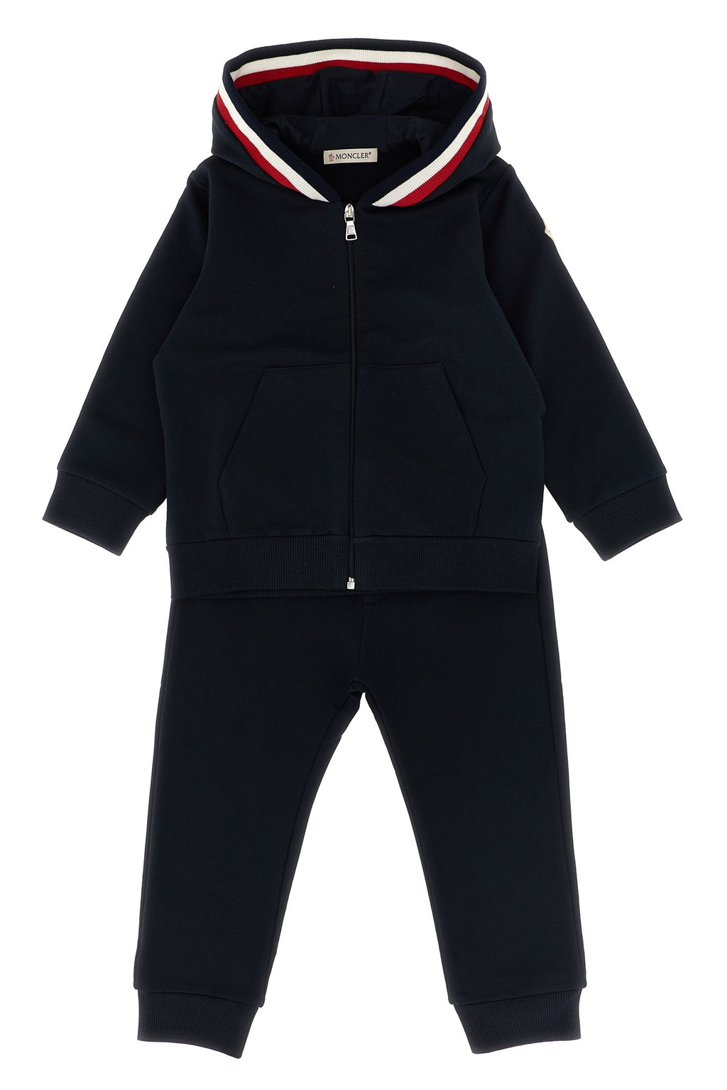 MONCLER ENFANT Complete hoodie + joggers For Baby boy 97% cotton 35elastane