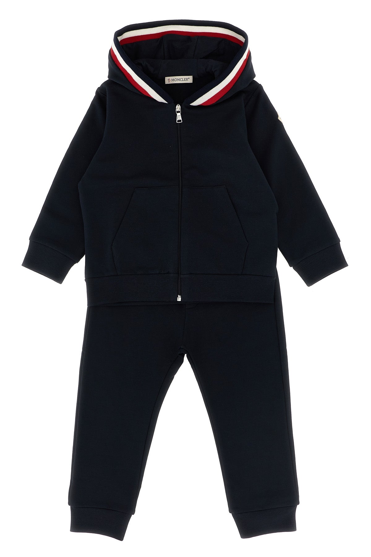 MONCLER ENFANT Complete hoodie + joggers For Baby boy 97% cotton 35elastane