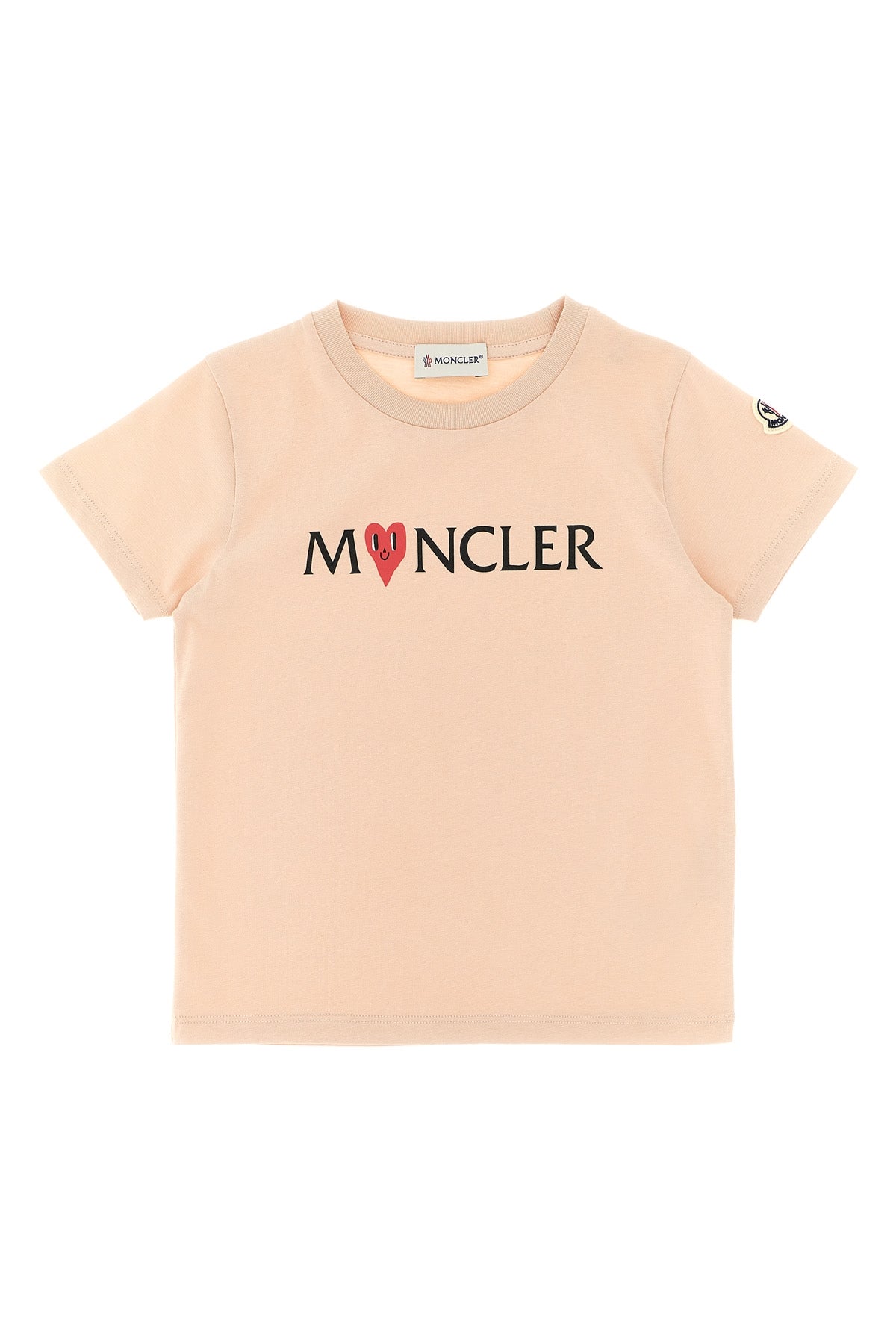 MONCLER ENFANT Logo print T-shirt For Baby girl 100% cotton
