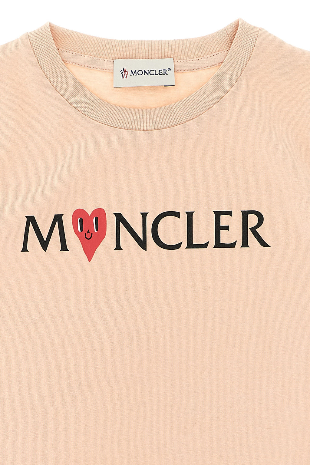 MONCLER ENFANT Logo print T-shirt For Baby girl 100% cotton