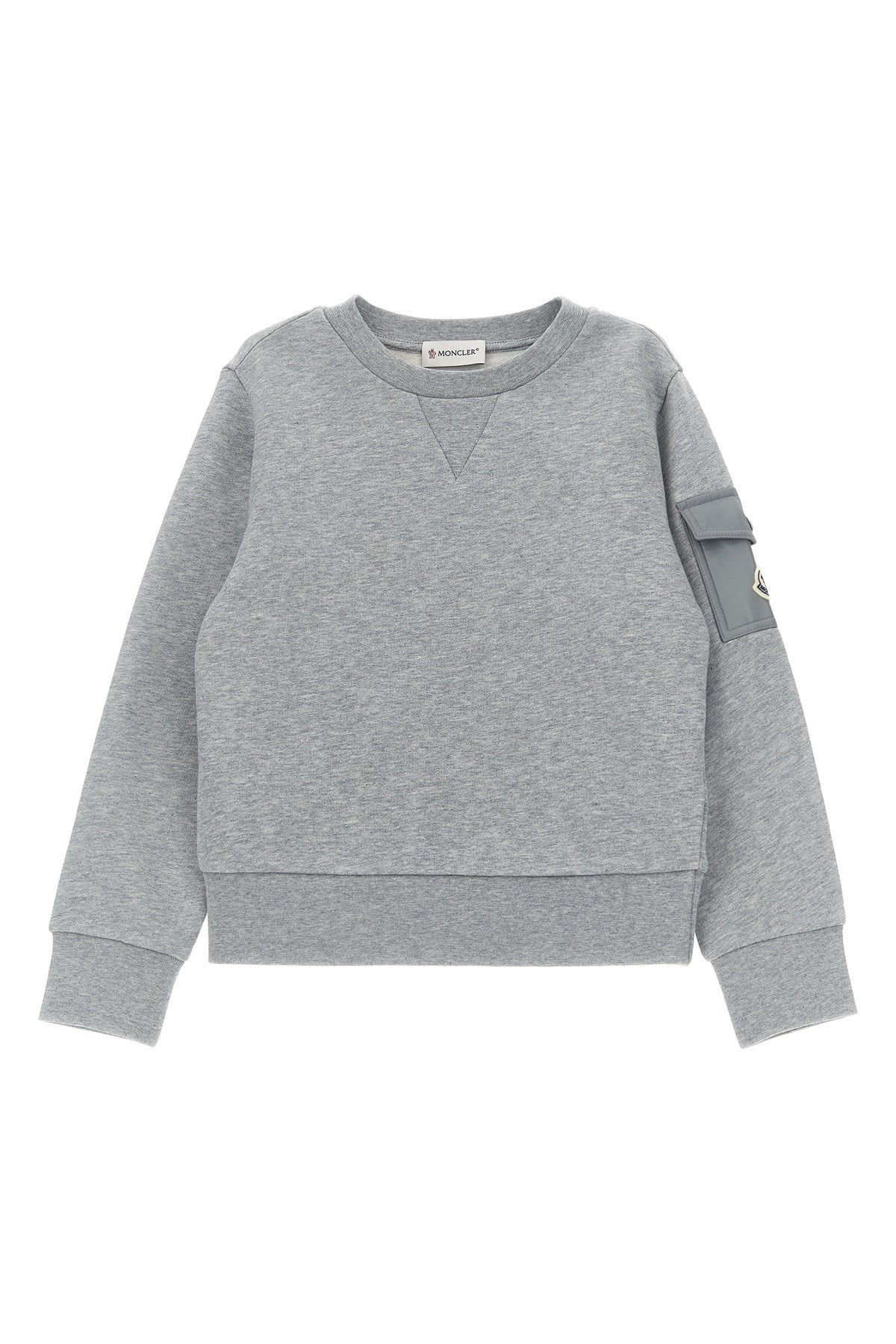 MONCLER ENFANT Nylon pocket sweatshirt For Baby boy 100% polyamide