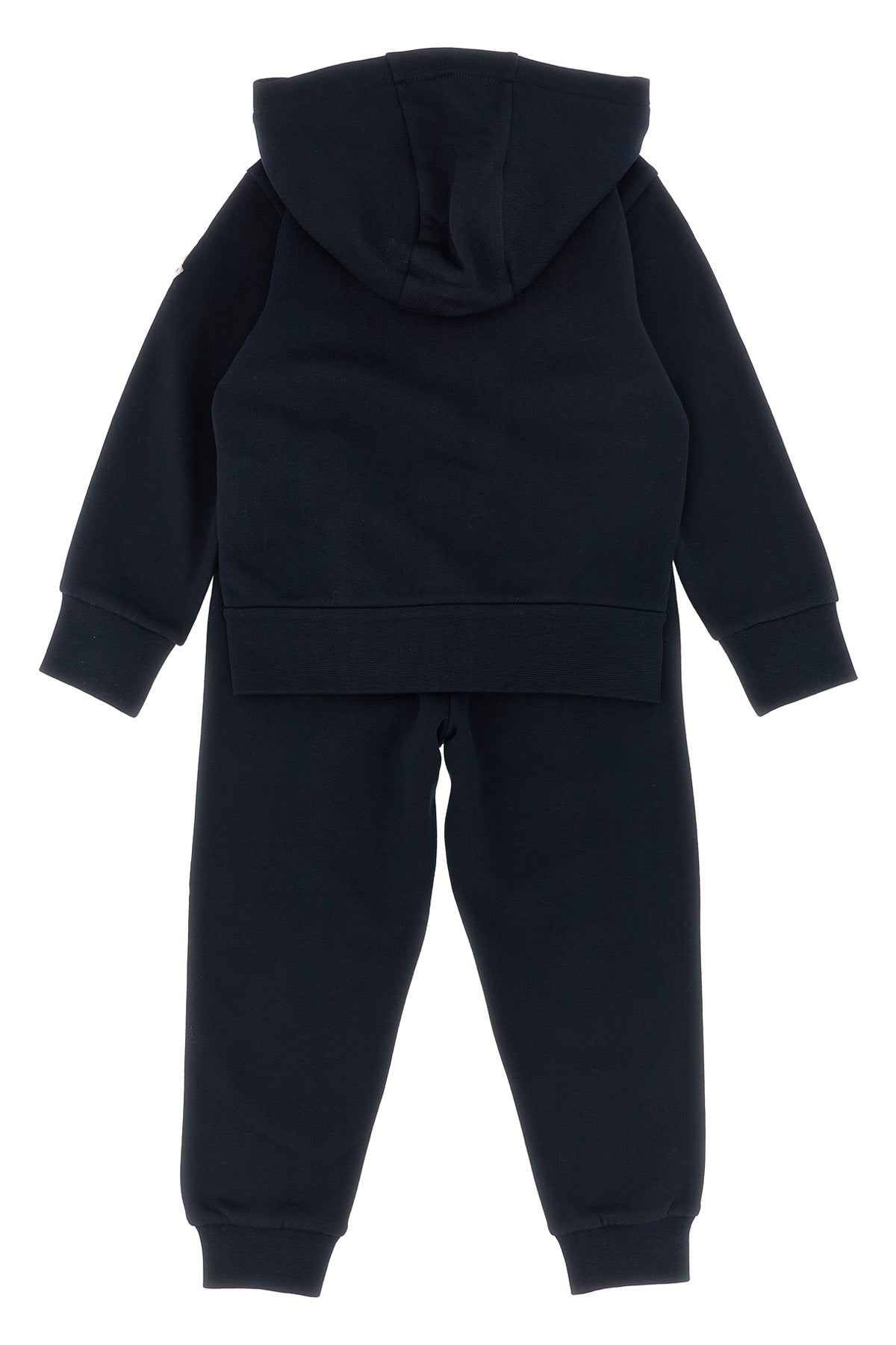MONCLER ENFANT Logo embroidery sweatshirt + joggers For Unisex baby 100% cotton