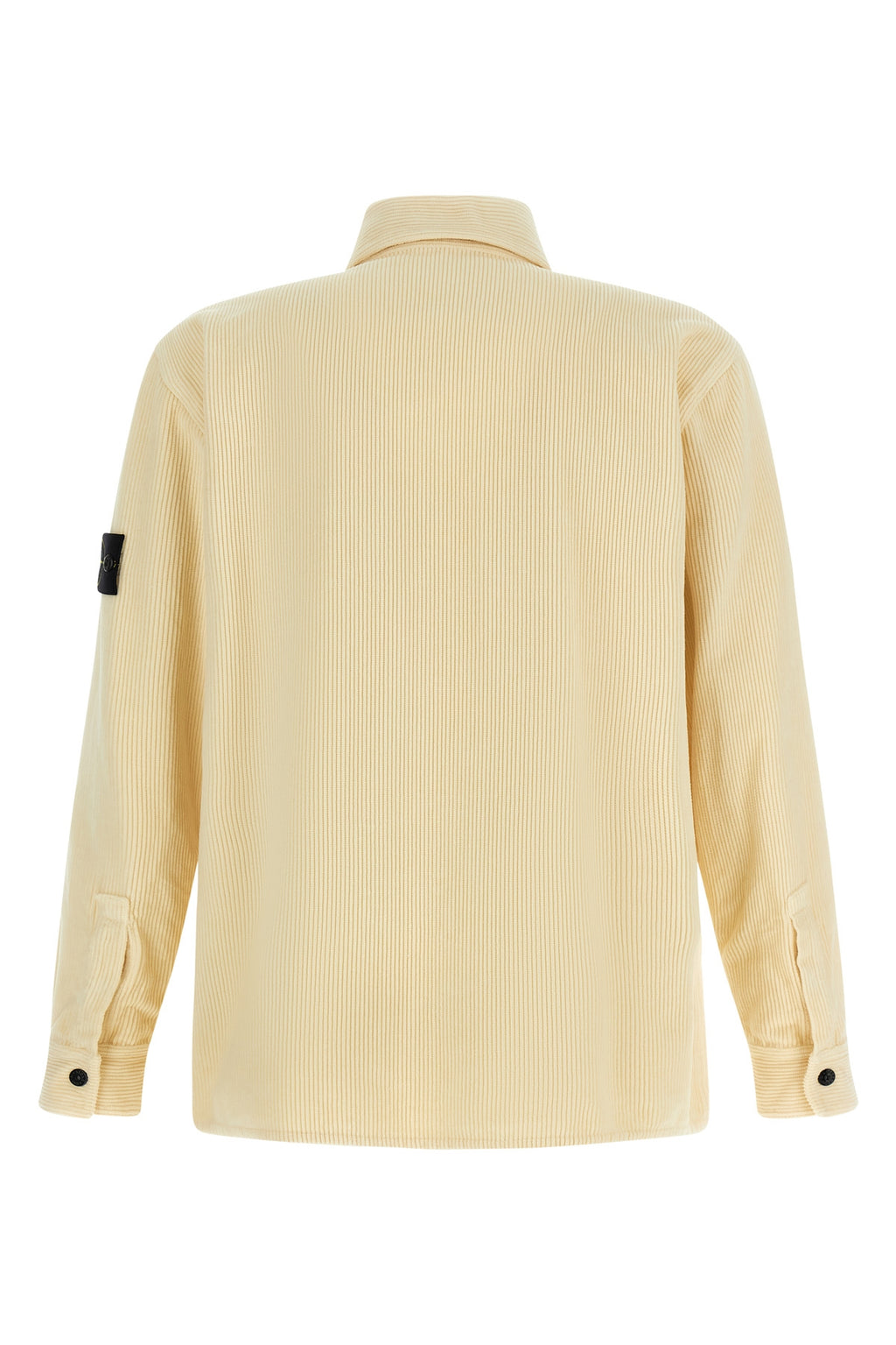 STONE ISLAND Ribbed velvet overshirt For Men 100% cotton