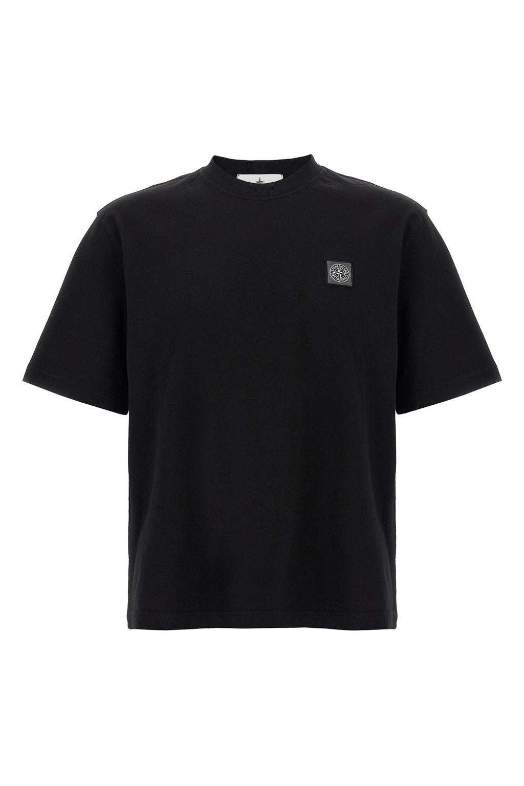 STONE ISLAND Logo patch t-shirt
