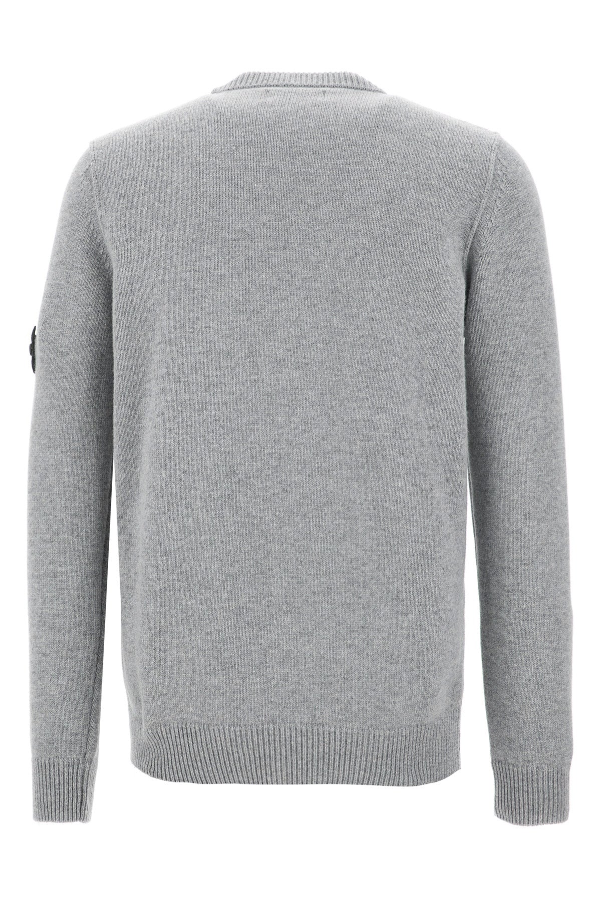 STONE ISLAND Logo badge sweater