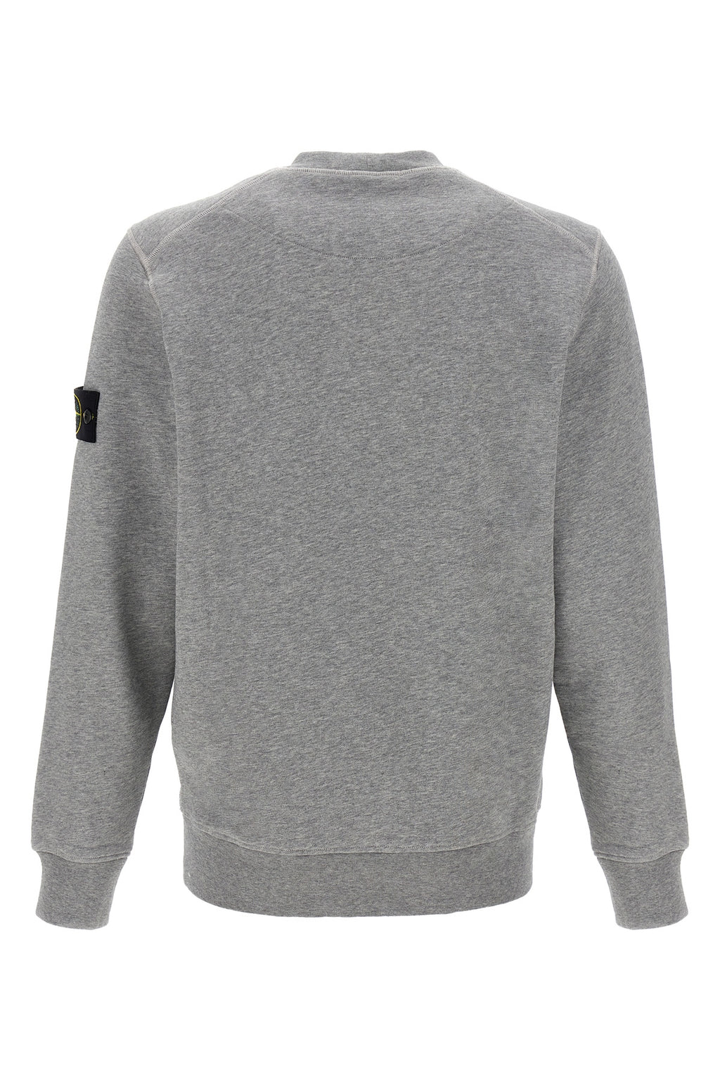STONE ISLAND Logo badge sweatshirt For Men 98% cotton, 2% elastane