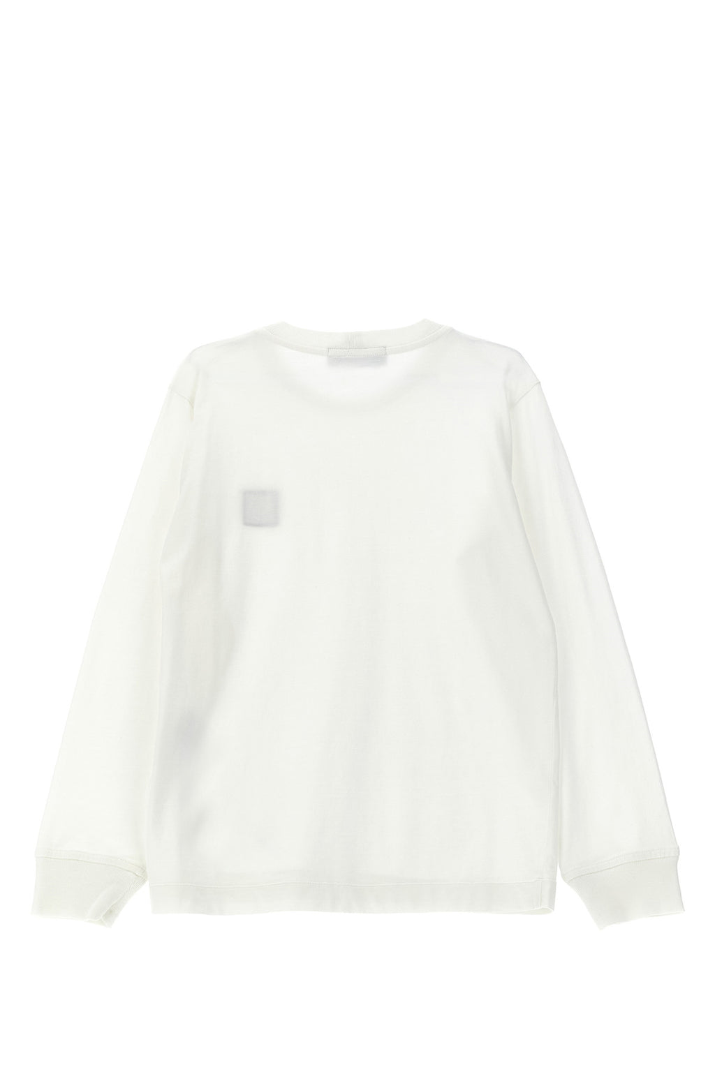 STONE ISLAND JUNIOR Logo patch t-shirt For Baby boy 100% cotton
