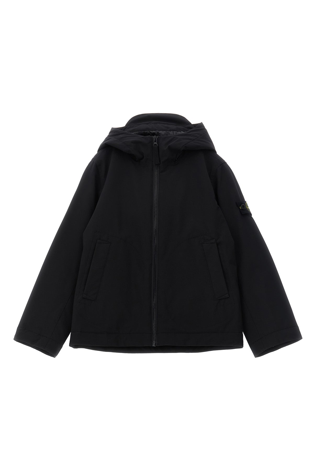 STONE ISLAND JUNIOR Primaloft® Parka For Baby boy 92% polyester, 8% elastane