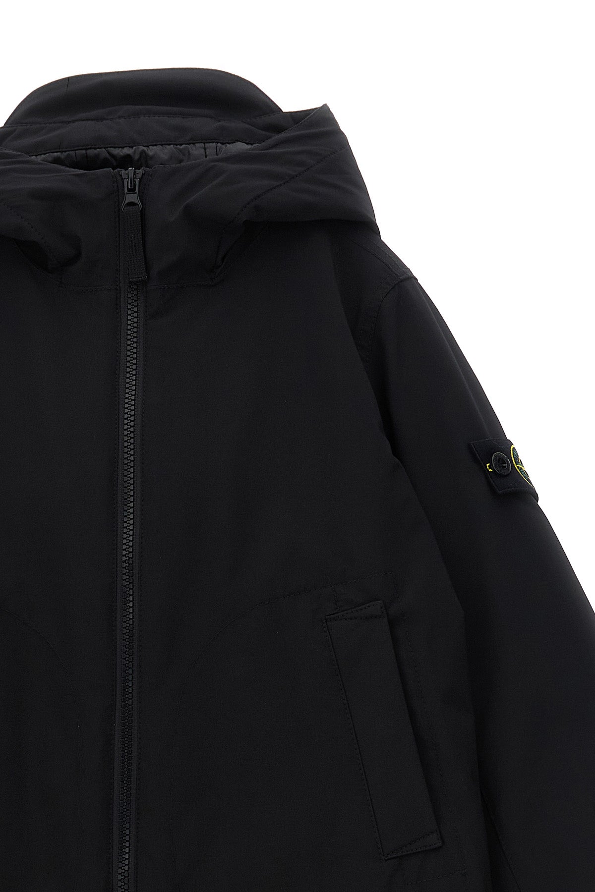 STONE ISLAND JUNIOR Primaloft® Parka For Baby boy 92% polyester, 8% elastane
