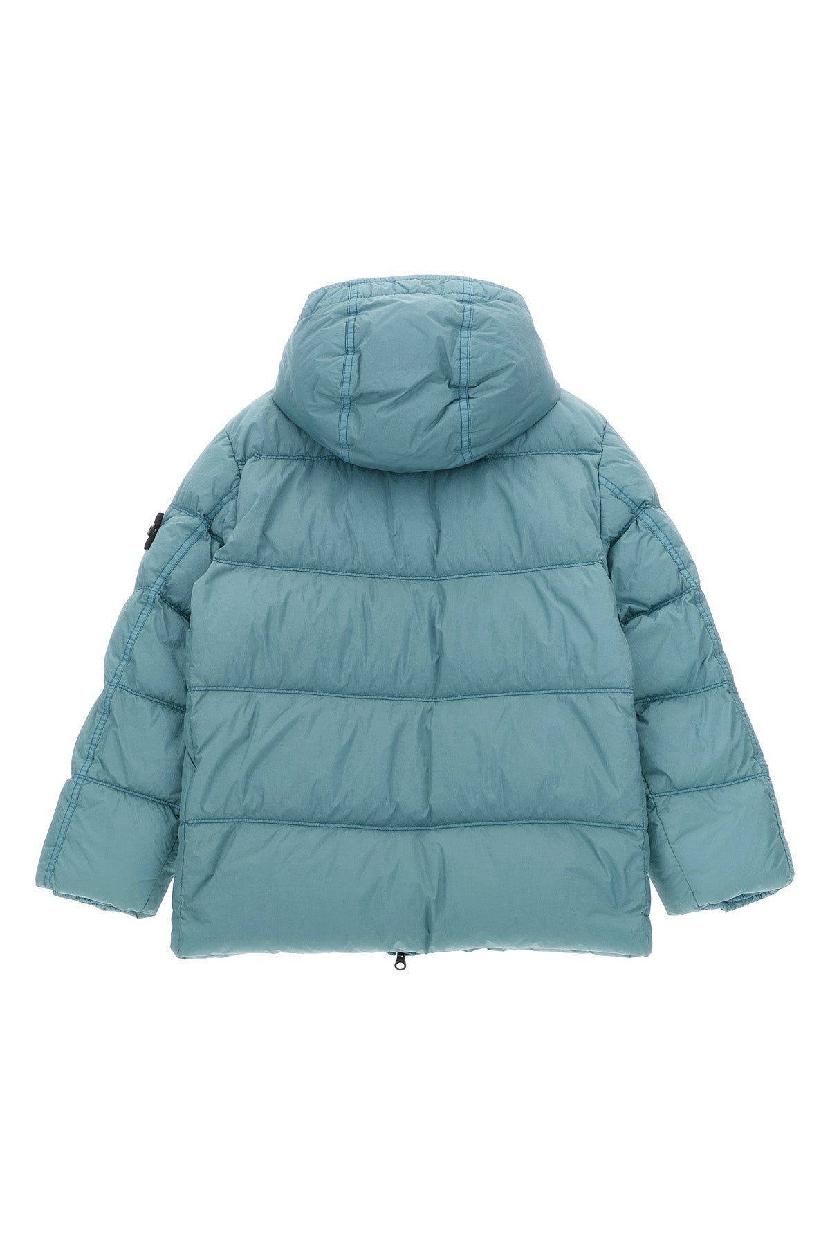 STONE ISLAND JUNIOR Dyed down jacket For Baby boy 100% polyamide