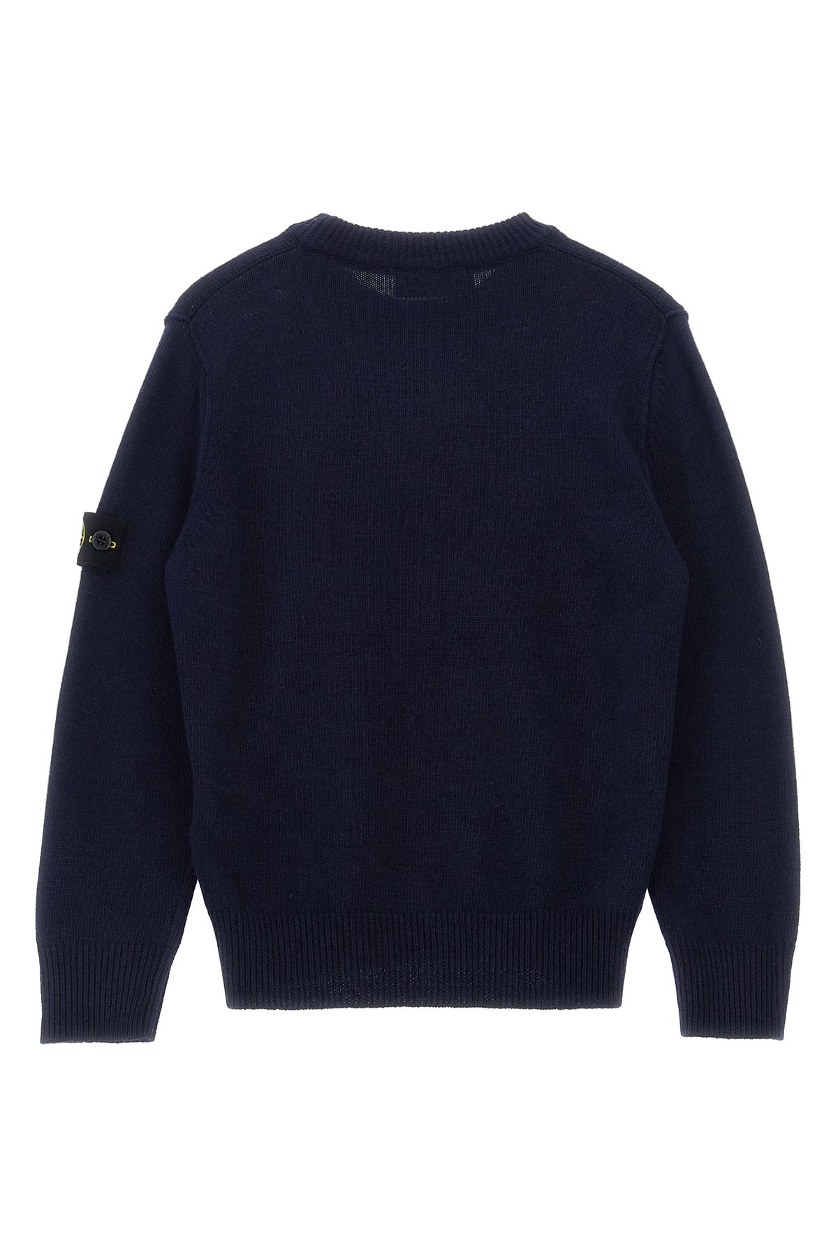 STONE ISLAND JUNIOR Logo badge sweater
