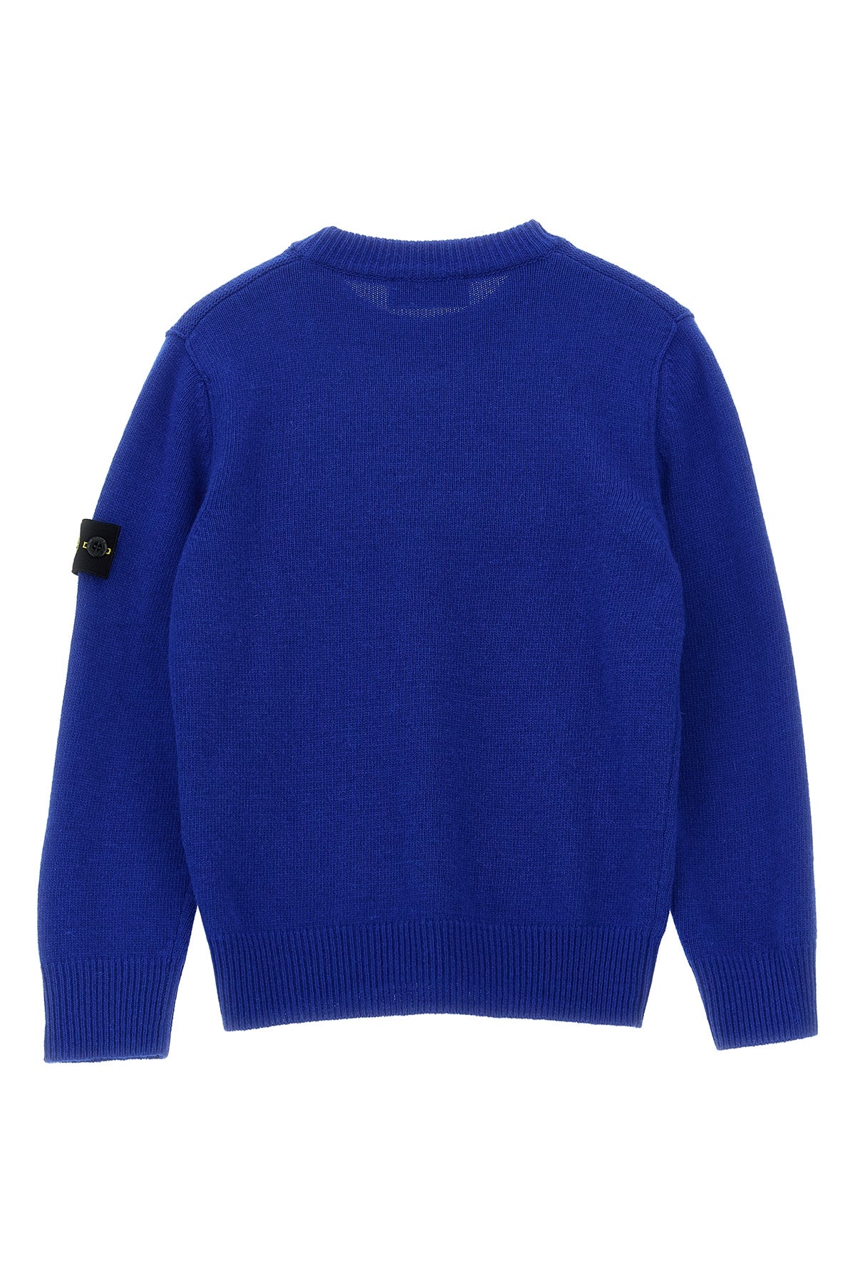STONE ISLAND JUNIOR Logo badge sweater