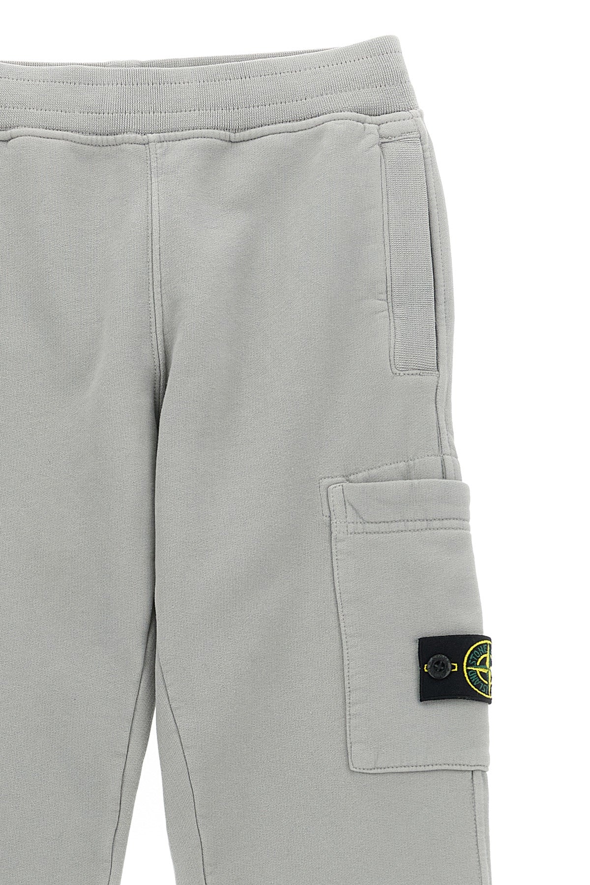 STONE ISLAND JUNIOR Cargo joggers For Baby boy 100% cotton