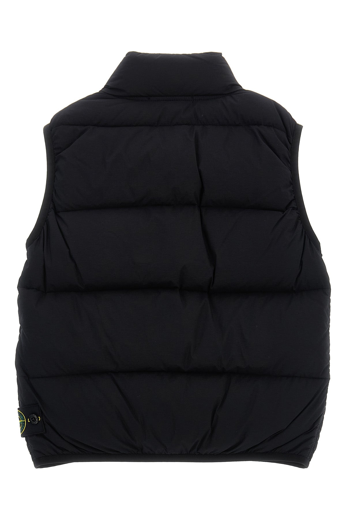 STONE ISLAND JUNIOR Padded vest For Baby boy 84% polyamide, 16% elastane