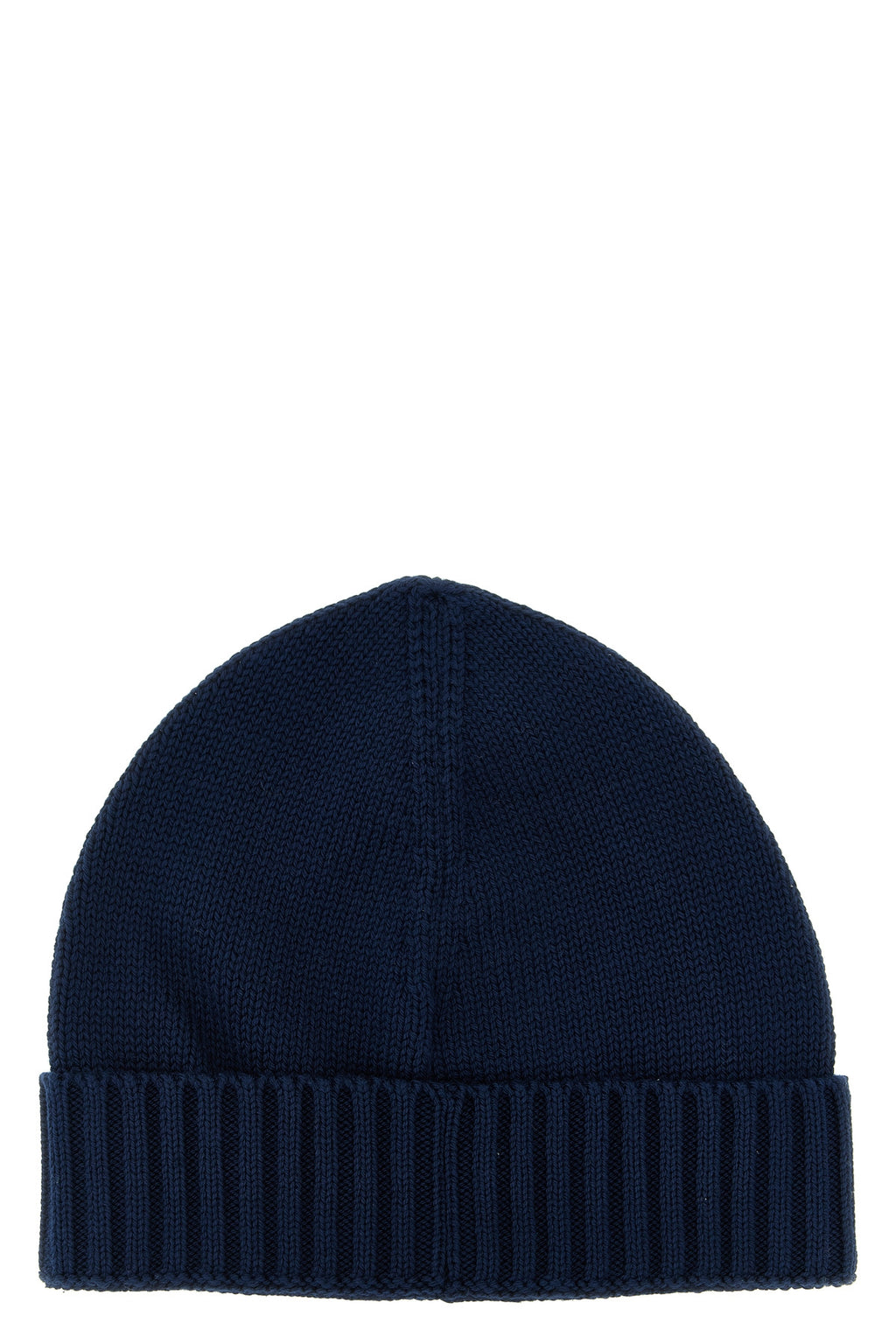 STONE ISLAND JUNIOR Logo patch beanie For Baby boy 95% cotton 5% polyamide