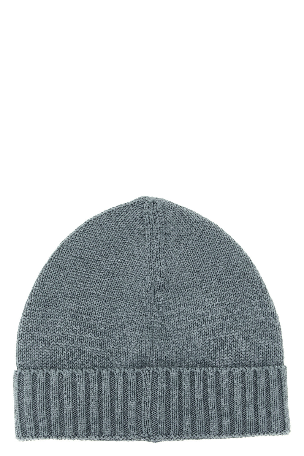STONE ISLAND JUNIOR Logo patch beanie For Baby boy 95% cotton 5% polyamide